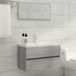 Maison Exclusive - Ensemble de meubles de salle de bain 2 pièces gris Sonoma en bois composite