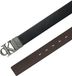 Calvin Klein Heren Riem Leer Zwart