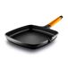 Fundix Castey Inductie platte pan met afneembare handgreep, 27 x 27 cm, gegoten aluminium, oranje