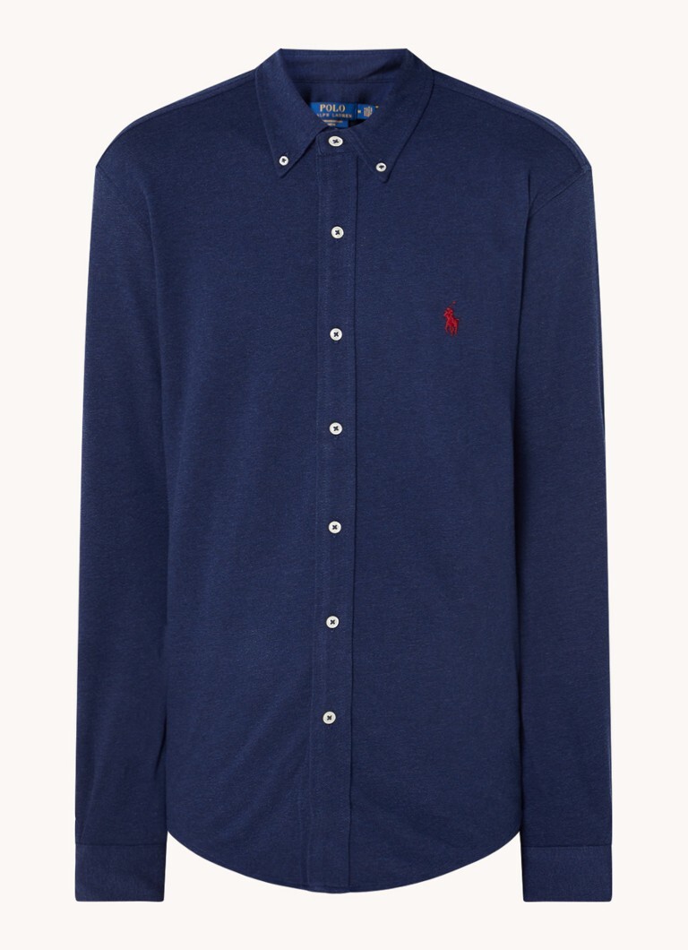 Ralph Lauren Ralph Lauren Regular fit overhemd van piqué katoen