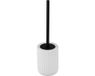 Wenko Toiletborstel BELLUNO, keramiek, Wit/Zwart