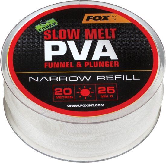 Fox Edges Refill Slow Melt Narrow 25mm 20m