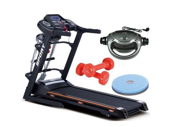 Viking Choice Loopband fitness - inklapbaar - met hartslag functie - 15 graden hellingshoek