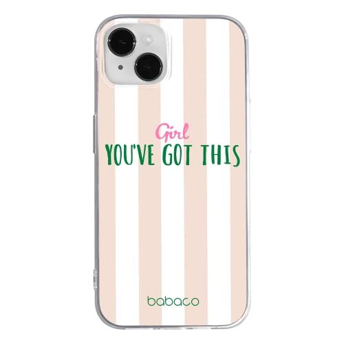 ERT GROUP Mobiele telefoonhoesje voor Apple iPhone 14 PLUS - Babaco Positive Vibes 004