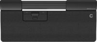 Contour SliderMouse Pro Zwart Vegan Leer Normale Polssteun Bedraad
