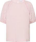 Saint Tropez PalaSZ SS Blouse Dames Blouse - Chalk Pink