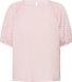 Saint Tropez PalaSZ SS Blouse Dames Blouse - Chalk Pink