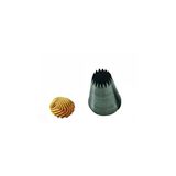 Silikomart 43.341.99.0000 BF318 - STAR FRENCH STAINLESS STEEL TIPS VOOR PIPING Bag ø16 MM