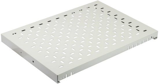 Schneider Electric NSYBBF1U60P - Rackplank - RAL 7035, grijs - 1U - 19"