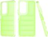 Techsuit Hoesje geschikt voor HONOR 90 Lite - Wave Shield Shockproof Hard Case Back Cover - Groen