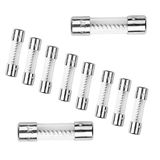10 T4AL 10 Stks T4AL250V 5x20mm 4A 250V Langzame Blow Fuse T4AL Glas Langzaam Werkend Tijdvertraging Zekering (0.2" x 0.75")