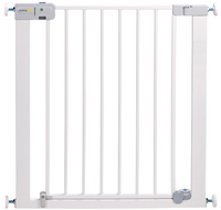 Safety 1st Auto Close Traphekje - Metal White - 73-80cm