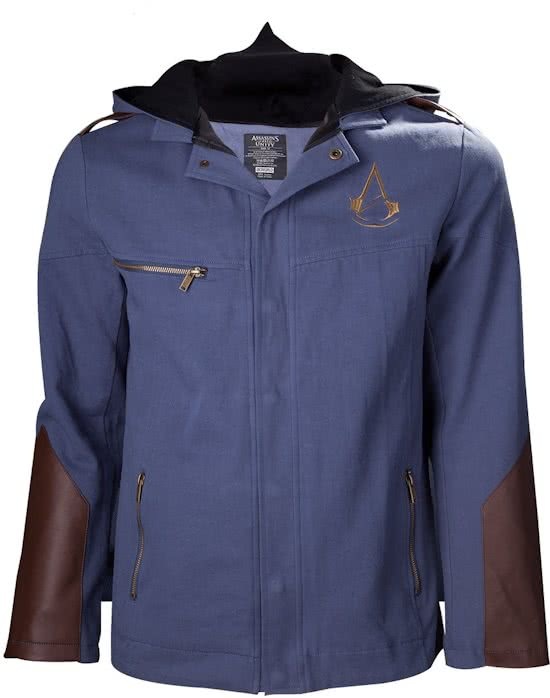 Difuzed Assassins Creed Unity - Jacket With Hood Blue - L