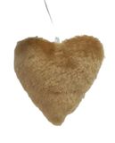 Comarco Sa Cuore Kunstbont, beige, 12 x 10 cm