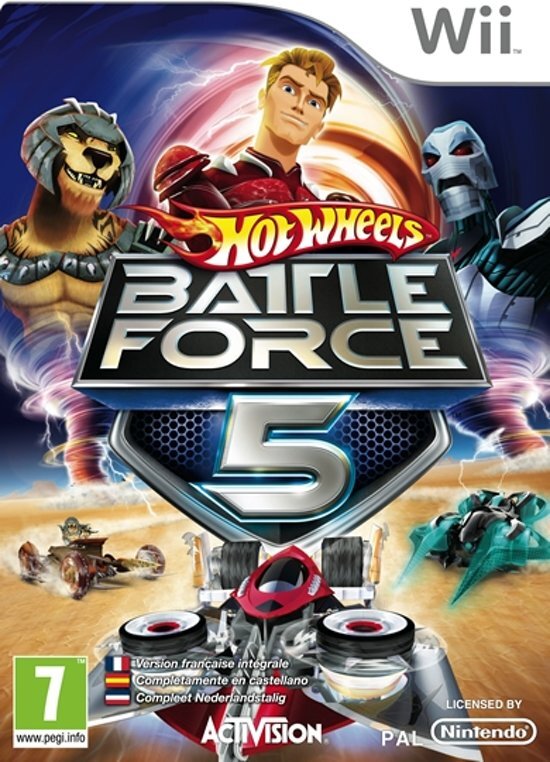 Activision Hot Wheels: Battleforce 5 Battle and race to protect Earth!