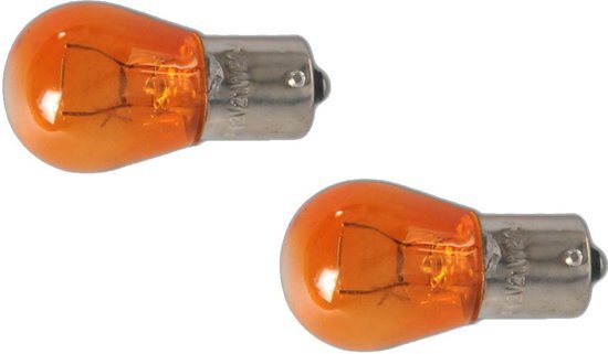 ProPlus Aanhangwagendirect 2 x Bol Bajonet 12V 21/W Oranje