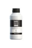 Liquitex Basics Fluid acrylverf met vloeibare consistentie, sneldrogend, lichtecht, waterdicht, op waterbasis, 250 ml, zilver