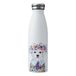 Mikasa Tipperleyhill Bouteille d'eau isolée en acier inoxydable pour le transport Bouteille d'hydratation à double paroi Garde les boissons 12 heures au chaud et 18 heures au froid Illustration excentrique de chiot Lavage à la main uniquement, 500 ml