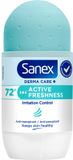 Sanex Deoroller Active Freshness 72H - 6 x 53 ml - Voordeelverpakking