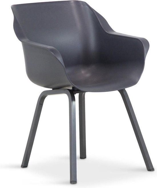 Hartman Sophie Element/Superior 9-delige dining tuinset - 8 personen - Grijs-antraciet