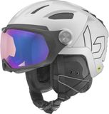Bolle Bollé V-Ryft Mips Skihelm met vizier 2023 | Phantom Blue Cat. 1 to 3 | White Pearl Shiny | Maat: 52 - 55 cm