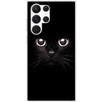 1001 coques Samsung Galaxy S23 Ultra Cat Eyes Siliconen hoesje