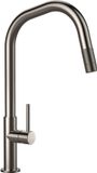 Schock 545120EDM, Uittrekken, Roestvrijstaal, Roestvrijstaal, Kraanhendel, Enkel, Type J