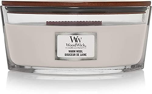 Woodwick WW CANDLE ELIPSE WARM WOOL 1725446E