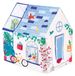 Maisonnette pour enfants en polyester, dimensions 90x120x120 cm, avec fenêtre et porte, à partir de 2 ans
