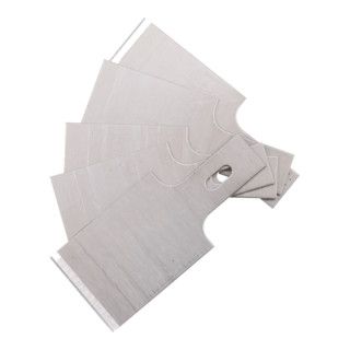BGS Vervangende schraperbladen - 0,6 x 20 mm - 10 stuks