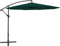 vidaXL Zweefparasol 3,5 m groen