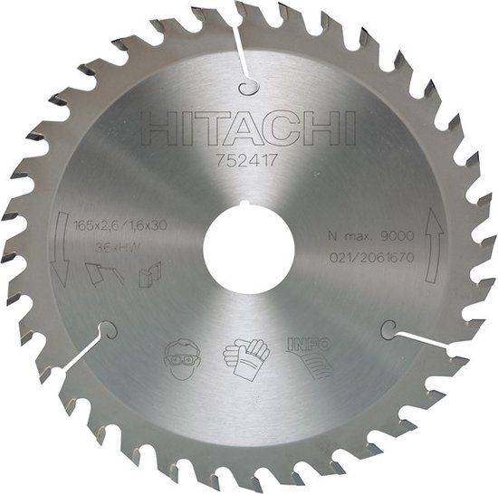 HiKOKI Accessoires - Zaagblad voor hout 255x30 mm, 60 tanden