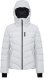 Colmar Donsjack voor dames, maat 44, dons, waterafstotend, winddicht, met capuchon, lange mouw, zijzakken, puffer, effen, rits, artic/artic