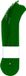 Holland Animal Care Excellent Koeherkenningsband - Pootbandjes - Bandjes met klittenbandsluiting - 10 stuks - Groen - 15 CM breed