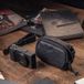 Wotancraft Portable Pouch size S, black leather