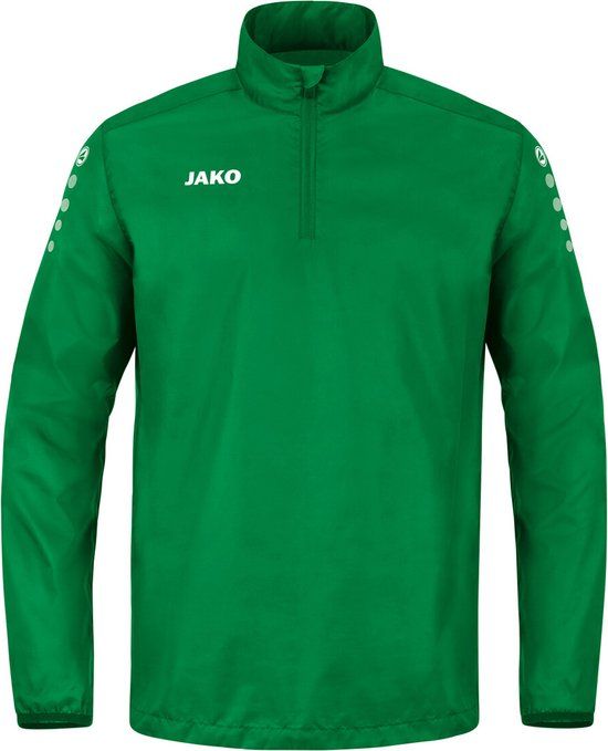 Jako Team Rainzip Heren - Sportgroen | Maat: L
