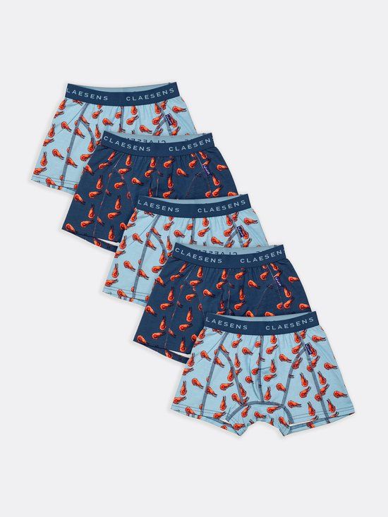 Claesen's Jongens Boxershort 5-Pack Shrimp