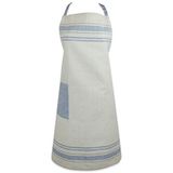 DII Keukencollectie, Katoen, Nautisch Blauw, Chef Schort