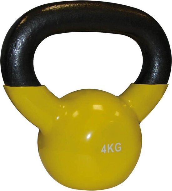 Sveltus Kettlebell - 4 kg - Geel
