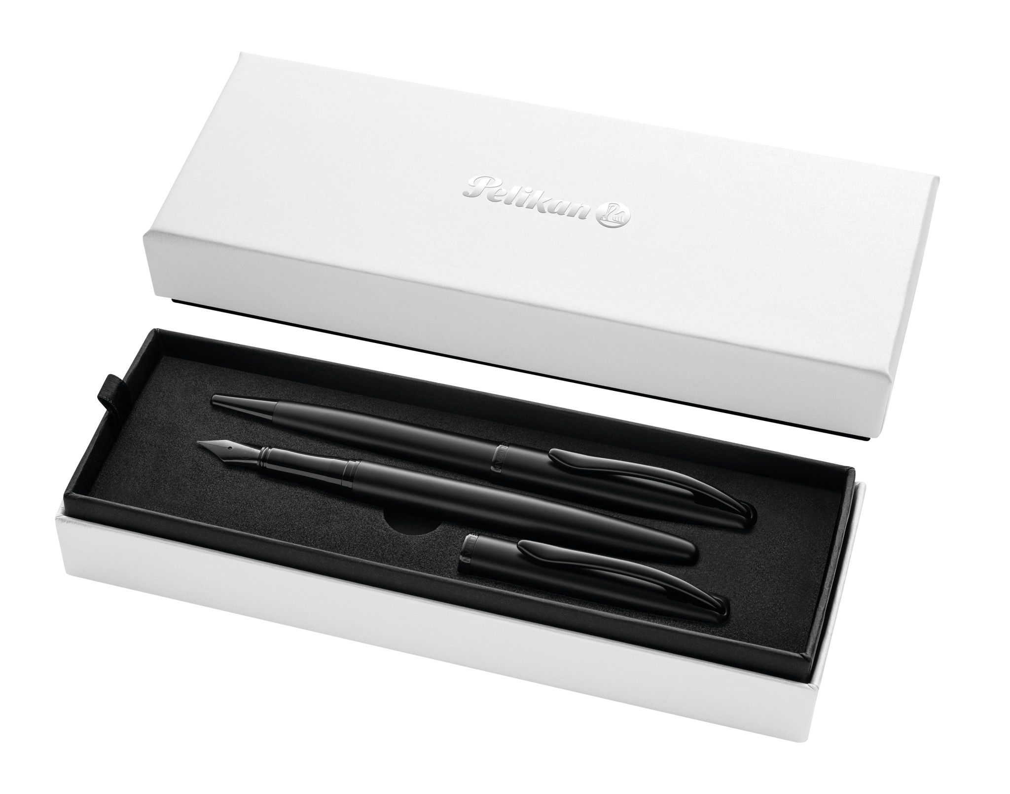 Pelikan Jazz Noble Elegance Pen Set - Black - Medium Nib