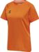 Hummel Hmllead Womens S/S Poly Jersey Sportshirt Dames Oranje