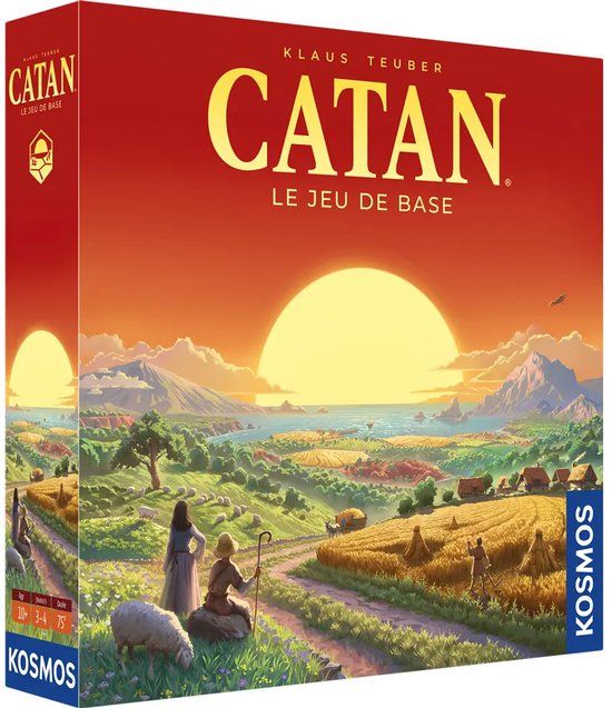 Kosmos Catan Basisspel - Franstalig - Strategisch Bordspel - 3-4 Spelers - 10+ Jaar