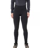 Vaude Bike Matera Warm II Lange Broek Zonder Bretels Zwart 40 Vrouw