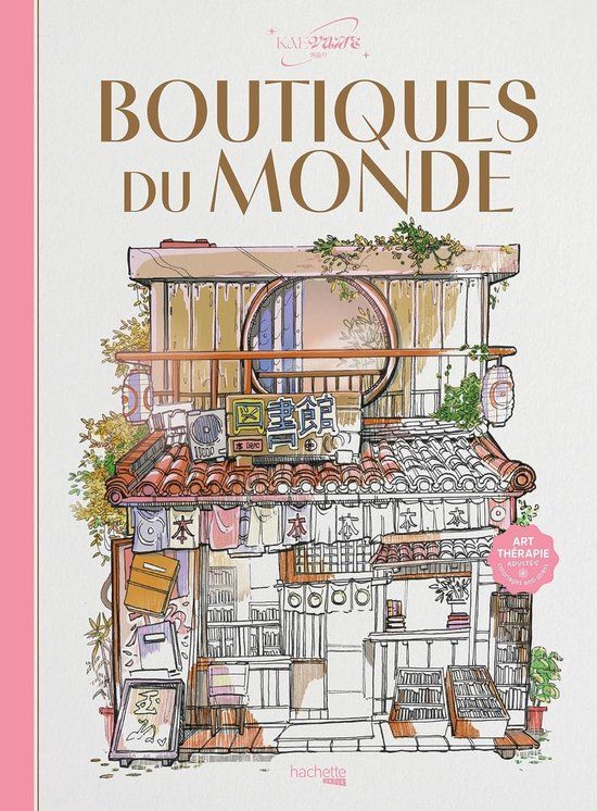 Boutiques du Monde - Kleurboek voor volwassenen