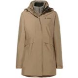 VAUDE Women's Idris 3in1 Parka IV, oat, maat 44