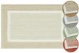 andiamo Maui Badmat, antislip, zacht en wollig, douchemat voor badkamer, antislip, wasbaar, set, 40 x 60 cm + 50 x 80 cm, beige