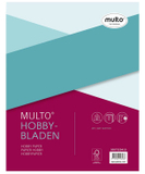 Multo hobbybladen A4 140 grams 20 vel (23-rings)