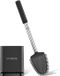 ASOBEAGE Set brosse WC et support - Noir
