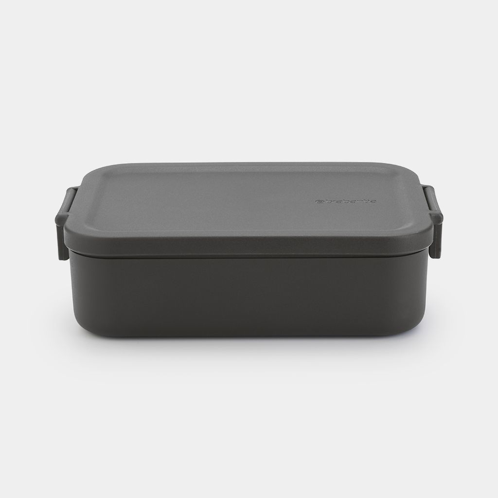 Brabantia Make & Take Lunchbox - Medium - Dark Grey - Plastic