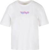 Miss Tee Tokyo Dragon Neon T-shirt Femme L Blanc